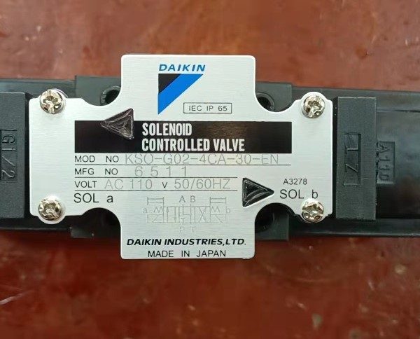 Daikin Hydraulic Valve